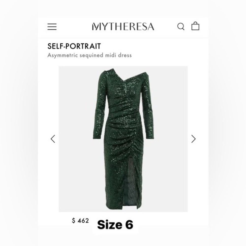 Self Portrait Midi Dress